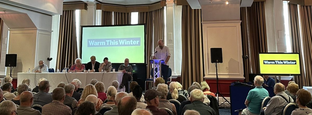Older people’s ‘parliament’ debates energy crisis