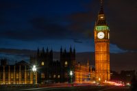Houses of Parliament at night